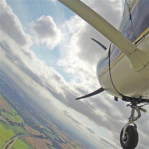 Aerobatics from Sibson Airfield near Peterborough in a Cessna Aerobat Aerobatics from Sibson Airfield near Peterborough in a Cessna Aerobat